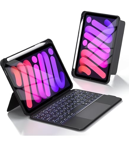 Amazon.co.jp: QYiiD マジックキーボードケース iPad mini 7 (A17 Pro