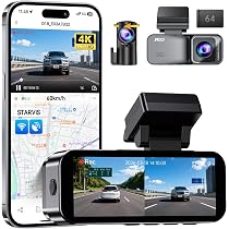 Amazon.co.jp: JADO ドライブレコーダー 前後カメラ 小型ドラレコ 4K