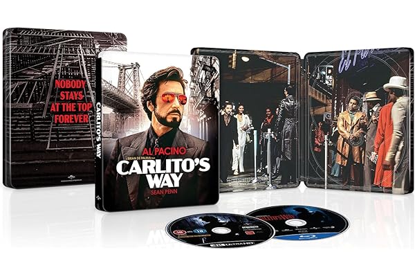 カリートの道　スチールブック仕様　４Ｋ ＵＨＤ ＋ ブルーレイ セット [Blu-ray]