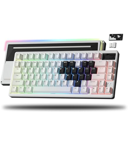 Amazon | Womier 75%カスタムキーボードキット - ガスケットマウント