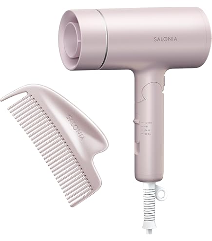 Amazon.co.jp: SALONIA Saronia | Speedy Ion Dryer, Gray Hair Dryer