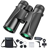 Binoculars for Adults 12X42 HD Binoculars with Clear and Bright View for Bird Watching/Concert/Sports/Hiking/Hunting Sturdy B