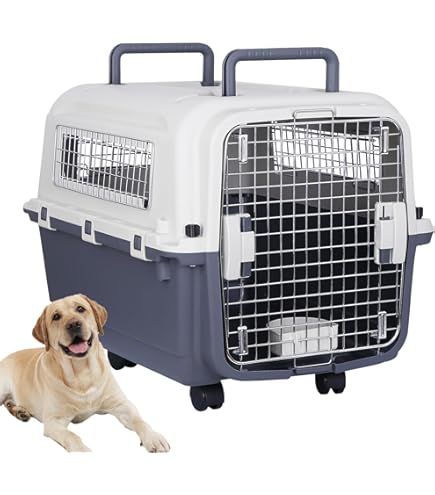 Amazon | Epetloverペットキャリー 犬 クレート 犬 大型犬 中型犬 小型