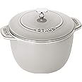 staub ストウブ 「 ラ ココット de GOHAN カンパーニュ L 20cm 」 ご飯鍋 炊飯 3合 鋳物 ホーロー 炊飯器 IH対応 【シリアルナンバー付き日本正規販売品】 La Cocotte de GOHAN 40501-471