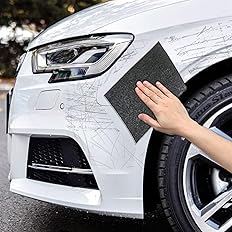 Amazon カーワックス 修復布 コンパウンド車 きず消し クロス カーワックス ポリッシング ワックス 洗車タオル 布 簡単 傷 スクラッチ 自動車表面スクラッチ修復傷 ペイント スクラッチ を除去 多目的 修理スクラッチ ナノテクノロジー カー修理キット クロス