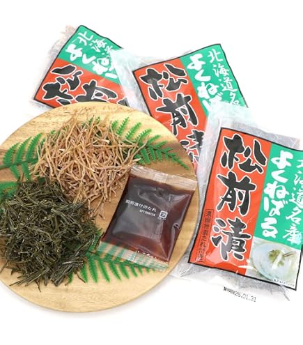 Amazon.co.jp: 松前漬素材セット 160g 大容量 松前漬 きざみ するめ