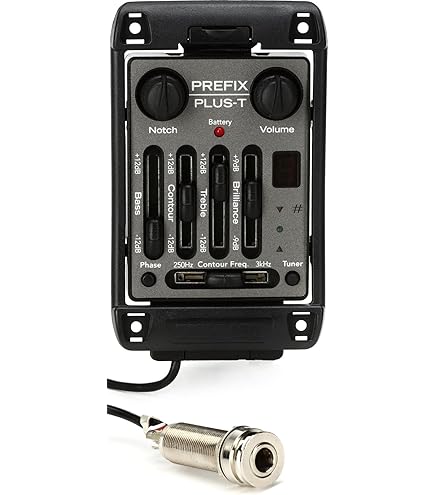 Amazon | FISHMAN Onboard Preamps Prefix Pro Blend Preamp - narrow