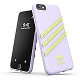 アディダスオリジナルス iPhone SE ケース (第2世代 ) iPhone 6/6S/7/8 SAMBA WOMAN SS20 パープルティント/ハイレゾイエロー [adidas OR Moulded Case PU Woman SS20 fo