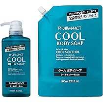 Amazon | 熊野油脂 ファーマアクト クールボディソープ 550ml+替800ml