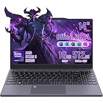 Amazon.co.jp: ノートパソコン office2024搭載 14インチAMD Ryzen5