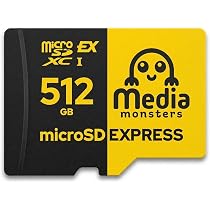 Amazon | メディアモンスター microSDXC Express 512GB Nintendo