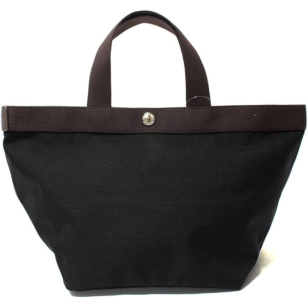 美品　エルベシャプリエ ノワール バッグ 黒 ブラックBLK 無地 WEB限定カラー】 エルベシャプリエ Herve Chapelier 701C