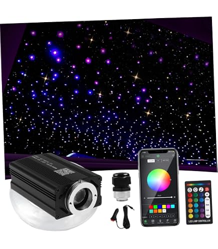 久*時様 新品通電確認済 1200本！！ スターダストヘッドライナー 光ファイバ Amazon.co.jp: スターライトヘッドライナーキット 1000個、デュアル