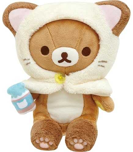チャイロイコグマ ぶらさげぬいぐるみ ねこねこの湯 リラックマストア Amazon.co.jp: サンエックス(San-X)リラックマ 「ねこねこの湯