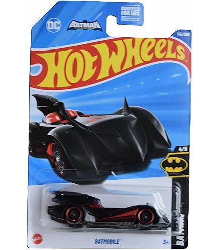 Hot Wheels バットモービル ブラック ミニカー Amazon.co.jp: Hot Wheels 2024 - Batman & Robin Batmobile