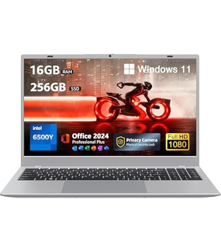 Amazon.co.jp: ノートパソコン office2024搭載 windows11 15.6インチ