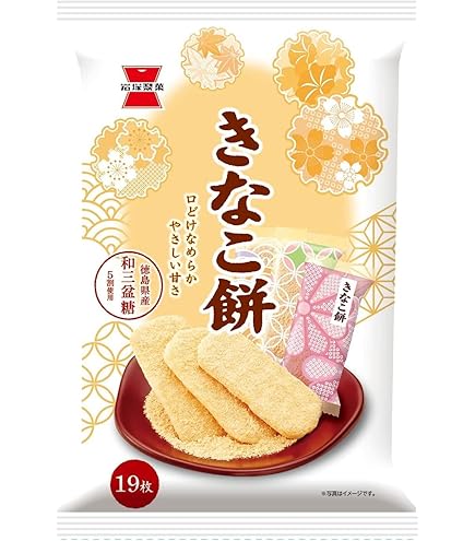 きなこもち　ニュースキン製品 Amazon.co.jp: 岩塚製菓 きなこ餅 19枚×12袋 : 食品・飲料・お酒
