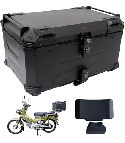 Amazon | HI-LINE リアボックス バイク デリバリーボックス 113L FRP製