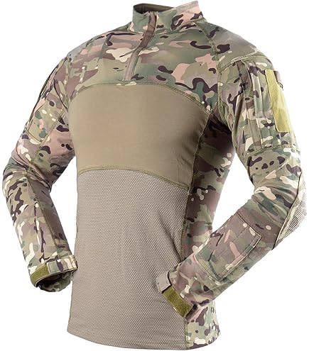 Amazon | EMERSON Cryeタイプ Gen3 G3 コンバット シャツ 迷彩服 XL,MC