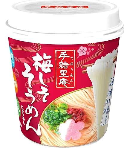 Amazon.co.jp: ニュータッチ 手緒里庵 とろろ昆布のそうめん 32g×6個