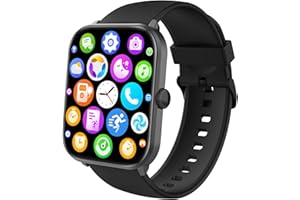 スマートウォッチ【2024改良最新型】Bluetooth通話機能 音楽再生 電卓機能 活動量計 iPhone対応&アンドロイド対応 SMS/Line通知 多機能スマートウォッチ 100種類運動モード 防水 メッセージ通知 腕時計 天気予報 スポーツウ