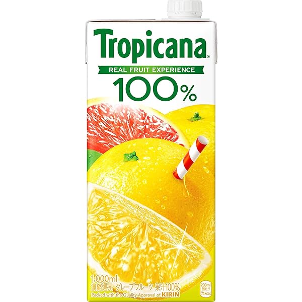 Amazon.co.jp: トロピカーナ 100% オレンジ 1000ml LLスリム ×6