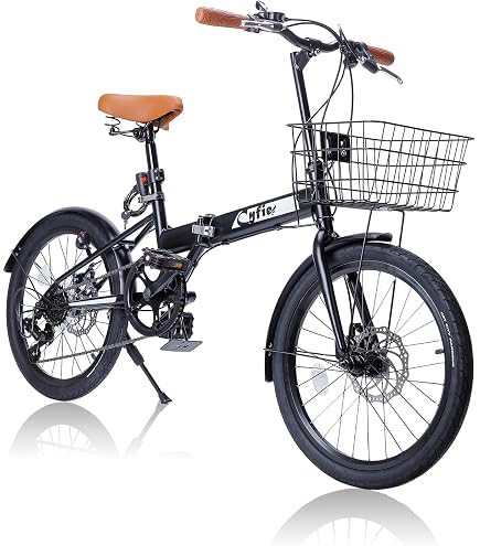 Amazon | CYFIE 折り畳み自転車 20インチ シマノ7段変速 軽量 