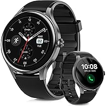 Amazon | BlazeChip スマートウォッチ【レディース 丸型 1.27