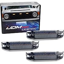 Amazon | iJDMTOY 3個入り スーパーブライト アンバー LED
