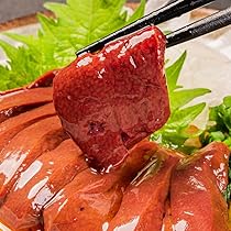 Amazon.co.jp: TheOniku 馬レバー刺し 200g 50g×4 冷凍 馬肉