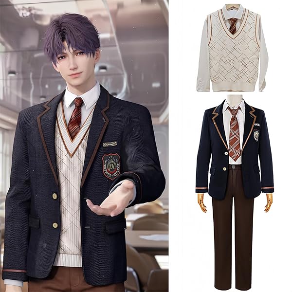 Amazon.co.jp: [KANKUXS] 恋と深空 カゲト アキラ コスプレ道具