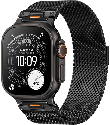 Amazon.co.jp: For Apple Watch バンド ミラネーゼループ パラシュート