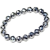 テラヘルツ ネックレス スターカット 健康 大 10mm 60cm GOLD STONE テラヘルツ鉱石 ミラーカット ネックレス メンズ