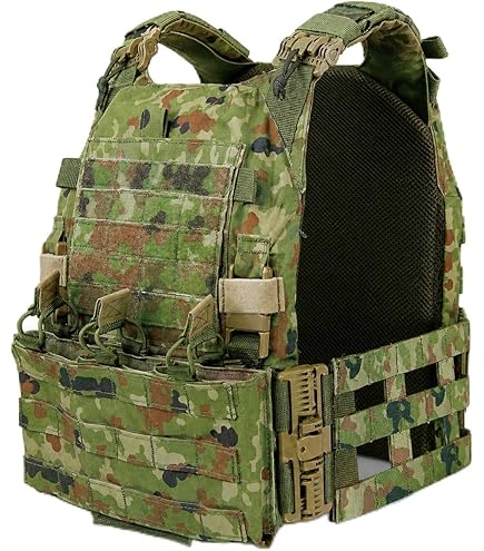 Amazon | 陸上自衛隊 18式防弾ベスト レプリカ プレートキャリア 陸自