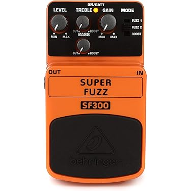 Amazon.co.jp 売れ筋ランキング: ギターエフェクト・ファズ の中で最も