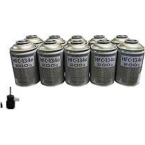Amazon.co.jp: リフィルバルブ付きHFC-134a×10缶セット【平日