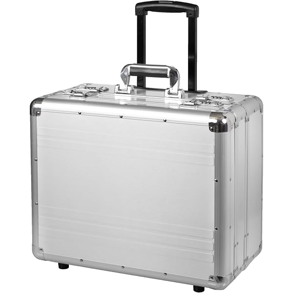 Valise Cabine Alassio Rocca II - Business Trolley 90L, Microfibre, Compartiment Ordinateur 17"