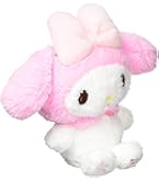 Amazon.co.jp: サンリオ(SANRIO) ぬいぐるみ（ホワイトフリル） マイ