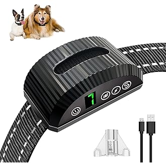 Dogrook デュアルモーター無駄吠えしつけ首輪 充電式で繰り返し使用可能 犬に優しい 優しい刺激の無駄吠え防止首輪 ２種類の振動とビープ音付き 小 Intemix Gsdevs Com Br