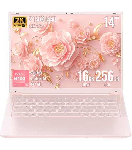 BINTECノートパソコン 15.6型 FHD薄型軽量 ローズゴールド Amazon.co.jp: BINTECノートパソコン15.6型FHD薄型軽量ノートPC 本体