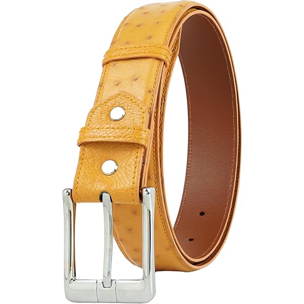 Amazon | [オーストリッチ] 最高級 紳士メッシュベルト／日本製