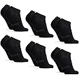 DANISH ENDURANCE Low Cut Bamboo Dress Socks, Antibacterial, Odor Resistant, Soft, Sweat Absorbent, Quick Drying, Men's, Women's, 6 Pairs