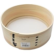 木製ふるい7個セット Amazon.co.jp: 木製フルイ 7寸 ステンレス網 (24目) : スポーツ