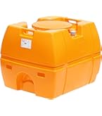Amazon | スイコー スーパーローリータンク 500L (オレンジ) | 貯水タンク