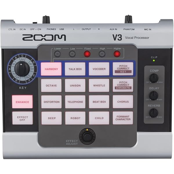 Amazon.co.jp: Mooer ムーアー MVP1 Autuner ディレイ リバーブ ピッチ