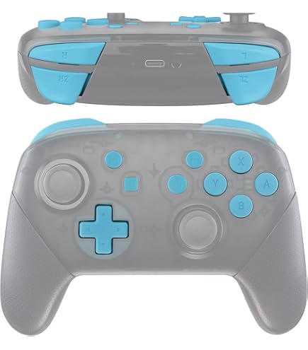【サイズ:純色マット系_色:ヘブンブルー】eXtremeRate Switchに Amazon.co.jp: eXtremeRate Switch Pro対応交換3D