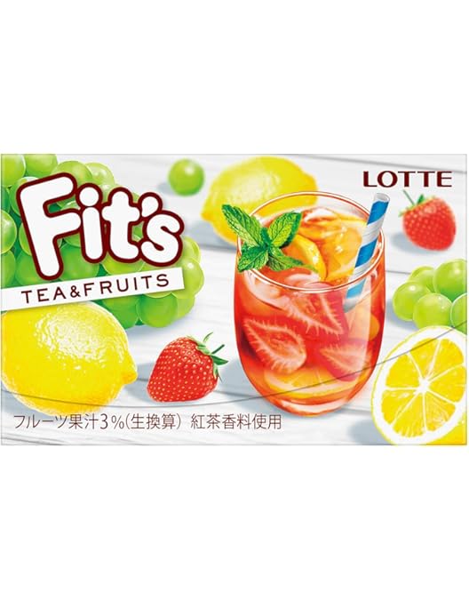 Amazon | ロッテ Fit'sレモネード&ソーダ12枚入 | ロッテ | ガム 通販