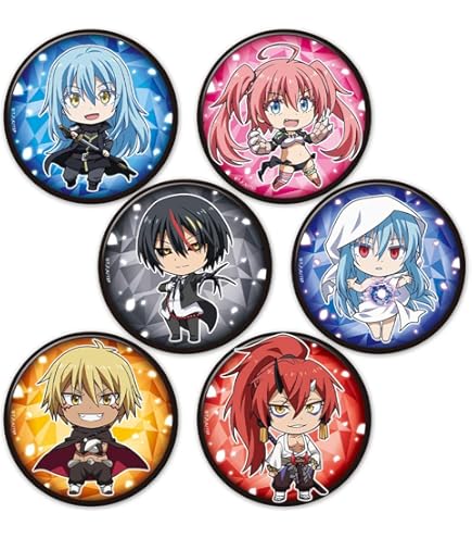 Amazon | 転生したらスライムだった件 缶バッジ シオン KBAN-T007-m05