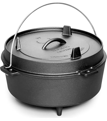 Amazon.co.jp: CAMP CHEF 12インチ ダッチオーブン＋スキレット