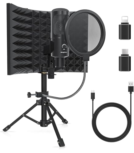 スタジオクオリティのプロUSBマイク Amazon.co.jp: 【Professional Recording, Studio Quality】2023newest
